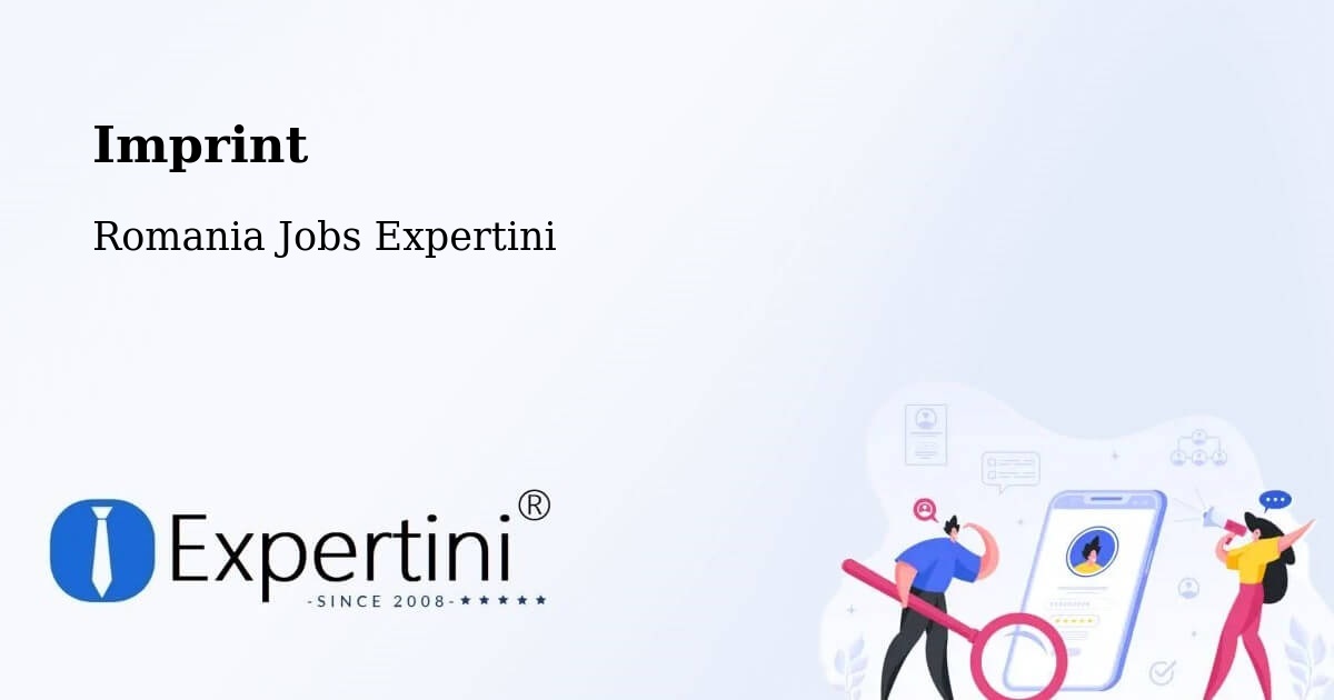 Imprint – Oraş Odobeşti - Romania Jobs Expertini